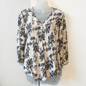 Flowy Floral Blouse